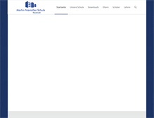 Tablet Screenshot of niemoellerschule.de